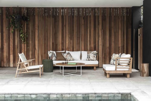 Stripe Outdoor Sofa | by SATARA | Chairs by SATARA