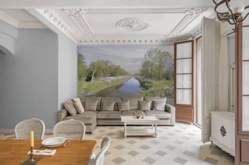 Stream of Flowers | Wallpaper in Wall Treatments by Jay Mason