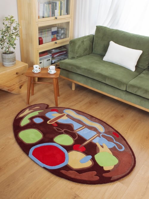 Carnival Vision | Small Rug in Rugs by Tuft Love Studio