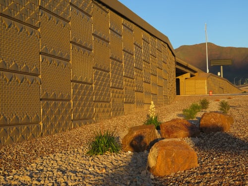 375 East and West Outer Loop | Public Sculptures by Vicki Scuri SiteWorks | 375 Trans Mountain Road, El Paso, TX in El Paso