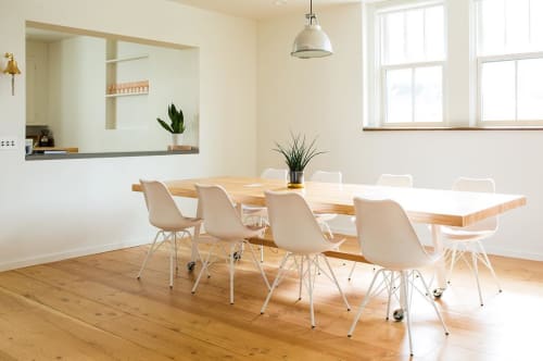 A-Frame conference table | Tables by Harkavy Furniture | The Weller Society in Portland