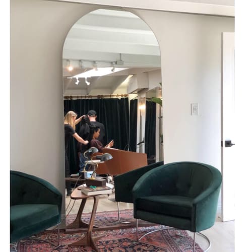 The Hair Atelier - Full-Length Mirror | Furniture by Angel City Woodshop
