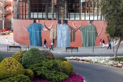 Tejiendo Redes / Weaving Networks | Street Murals by Colectivo Licuado