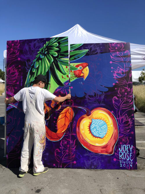 THE SEED OF SILICON VALLEY | Street Murals by Joey Rose