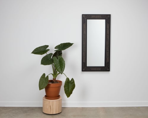 Black Lightning Mirror | Decorative Objects by Lower Astronomy Studios