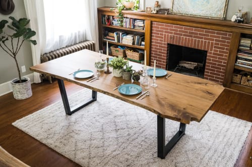"Old Ohio" Elm Dining Table | Tables by Big Tooth Co