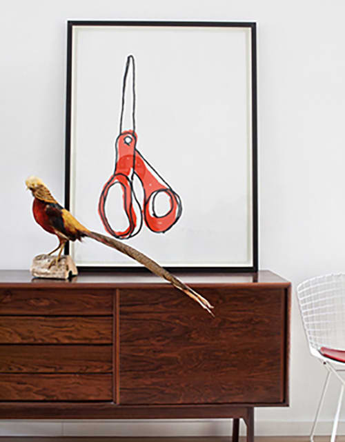 Big Scissors | Prints by Alanna Cavanagh