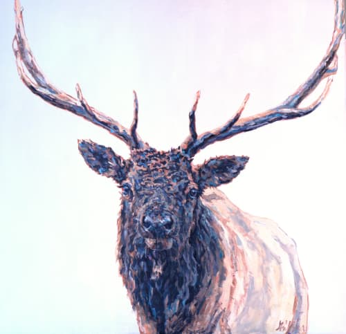 Odin | Oil And Acrylic Painting in Paintings by Patricia A Griffin