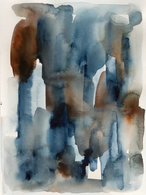 Blue Jeans | Oil And Acrylic Painting in Paintings by Hope Bainbridge Art