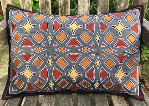 Kaleidoscope | Pillows by APPLIQUE ARTISTRY