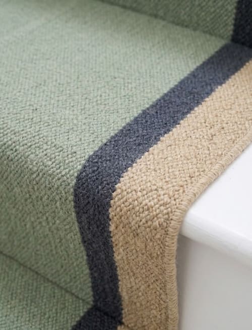 Handwoven Woolen Runner Rug | Rugs by Evergreen Carpets