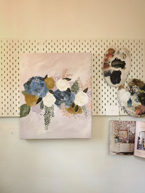 A Summer Garden | Paintings by Emily Tingey