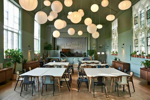 FDB C35C | Tables by Icons of Denmark | Refettorio Felix at St Cuthberts in London