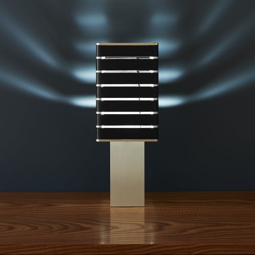 Exigen by Mnima. Table Light Sculpted from Solid Aluminum. | Lamps by mnima