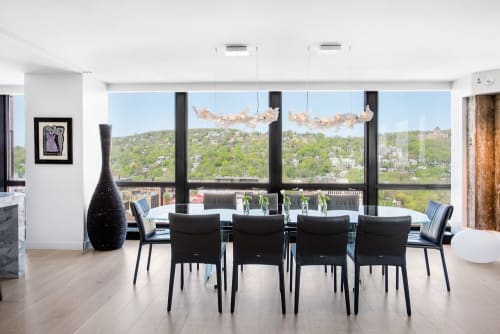 Pendants | Pendants by Slamp | Private Residence, Westmount Square in Westmount