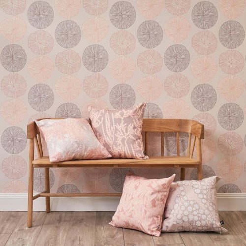 Coral Medal Wallpaper | Wallpaper by Patricia Braune
