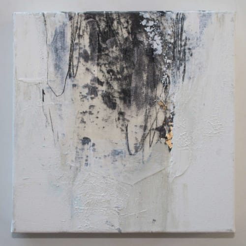 Mixture Of Feelings 3 (20x20cm) | Mixed Media in Paintings by Magdalena Morey