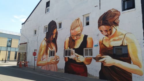 Is this modern society? project | Street Murals by JUPITERFAB