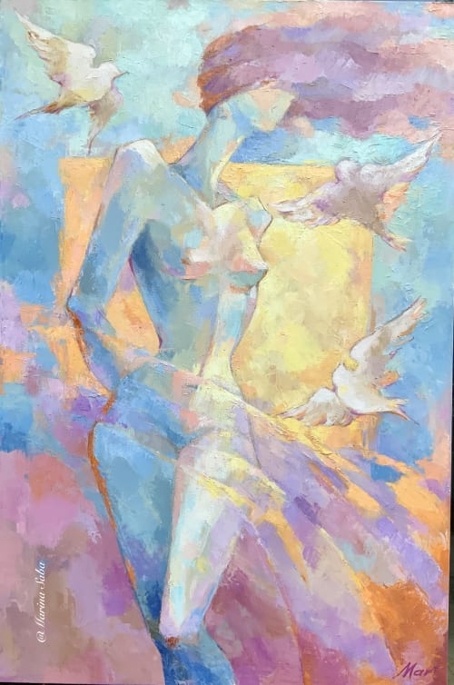 "Unveiling Enigma" | Paintings by Marina Saba Fine Art
