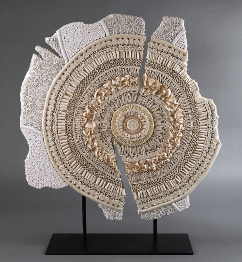 Mandala | Mixed Media by Ellen Schiffman