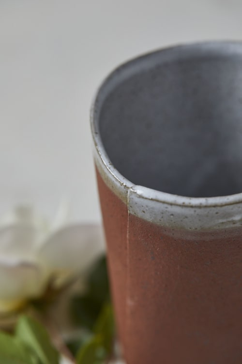 Rustic Ceramic Cup Set of 2 | Drinkware by ShellyClayspot