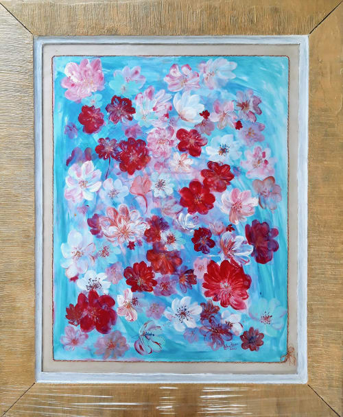 Imagine the possibility | Oil And Acrylic Painting in Paintings by Elena Parau