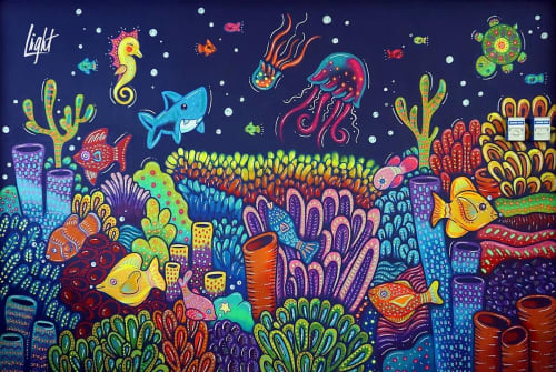 Under The Sea | Murals by Light Andrade