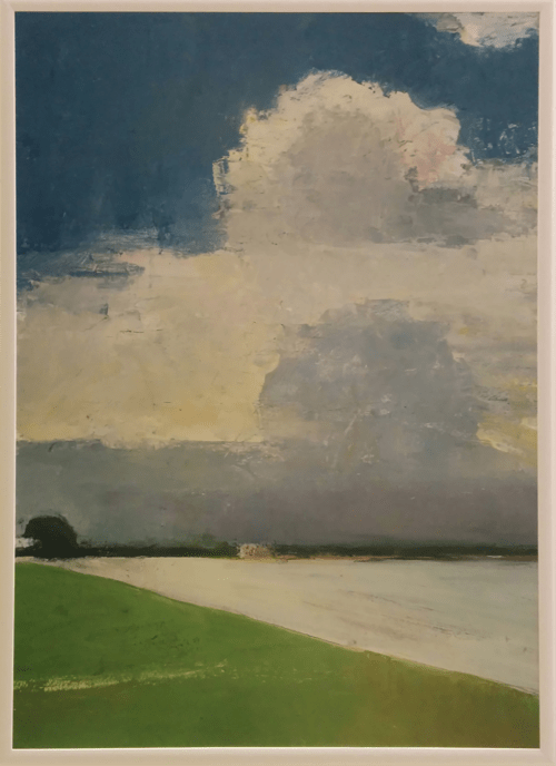 Big Cloud, Ripon | Paintings by Michele Ramirez | Zuckerberg San Francisco General Hospital and Trauma Center in San Francisco