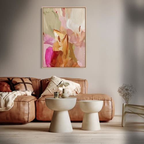 Clara Auri XI | Paintings by Corinne Melanie | Abstract Fine Art