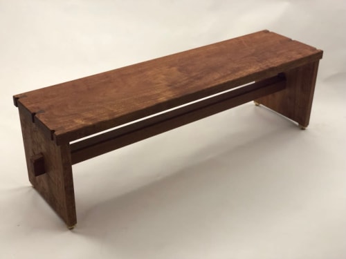 Dovetailed Bench | Benches & Ottomans by Brian Holcombe Woodworker