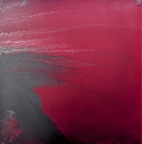 Crimson Talc | Paintings by Carrie Rodak Fine Art