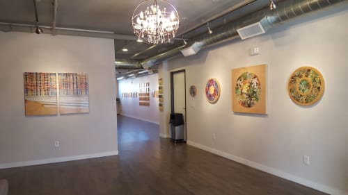 Mark Bueno :  S   I   X | Oil And Acrylic Painting in Paintings by Mark Bueno | Urban Space Unlimited in Denver