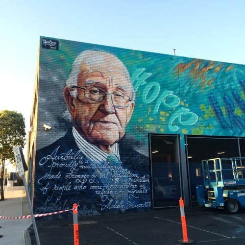 Mural | Murals by Heesco | Asylum Seeker Resource Centre in Footscray