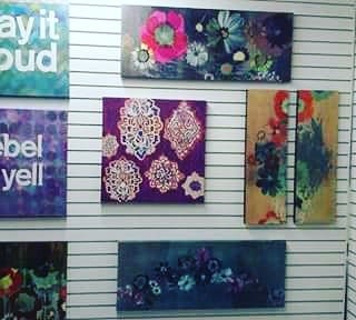 Floral Paintings | Oil And Acrylic Painting in Paintings by Colleen Sandland Beatnik | Ross Dress for Less in Los Angeles