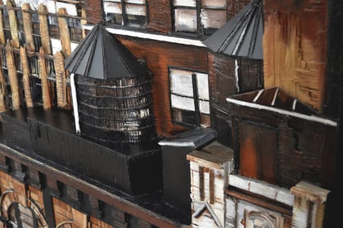 "The Need for Old Buildings" | Paintings by Heather Kocsis