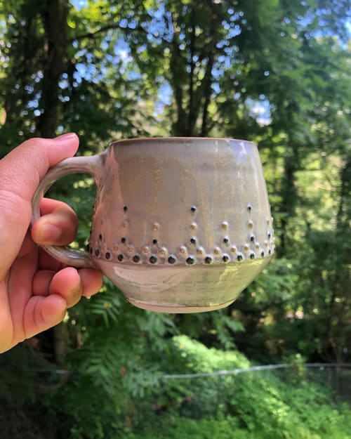 Dotted Mug | Cups by Katie Meili Pottery