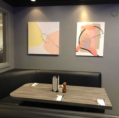 Medley's Grill - Holiday Inn | Art Curation by Tana Lynn | Medley's Grill in North Vancouver