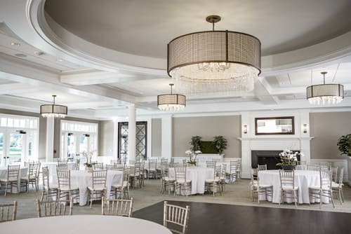 Custom Pendants | Pendants by ILEX Architectural Lighting | Shorehaven Golf Club in Norwalk