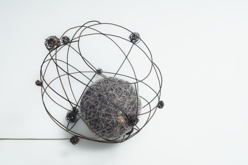 Orb Solo with Dots Table Lamp | Lamps by Claudine Gevry Studio | Umbra & Lux in Vancouver