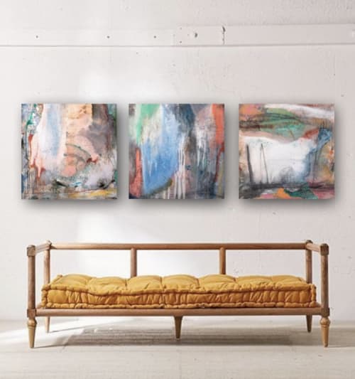 Colliding Kaleidoscope | Paintings by El Løvaas