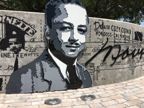 Leaders Row | Public Sculptures by Michael Parker | Perry Harvey Sr. Park in Tampa