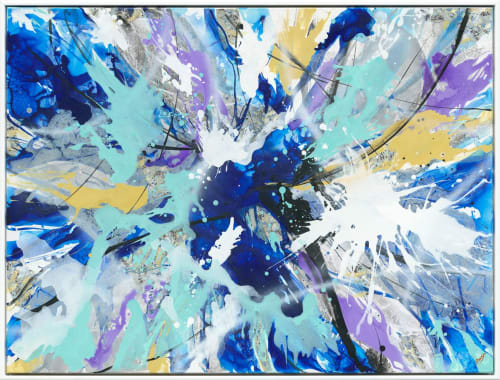 Mysterious endeavours | Oil And Acrylic Painting in Paintings by Shazia Imran | AAD Art Gallery - Australian Art & Design in The Rocks