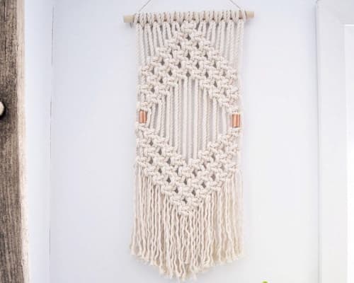 Shine Bright | Macrame Wall Hanging in Wall Hangings by indie boho studio