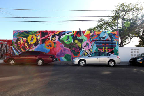Astronomer Verifies Acid Flashbacks | Street Murals by assume vivid astro focus | Wynwood Walls in Miami