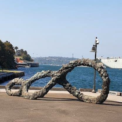 Returning to the Sea | Public Sculptures by Peter Lundberg | Finger Wharf in Woolloomooloo