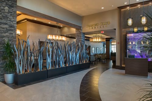 Freestanding Botanical Sculpture | Sculptures by Creative Edge Hospitality Art | Embassy Suites by Hilton Saratoga Springs in Saratoga Springs