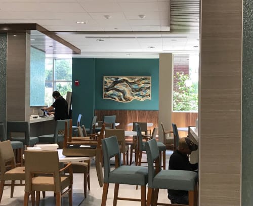 Looking into the Deep | Sculptures by Aaron Laux Design | Kettering Health Network Sleep in Dayton