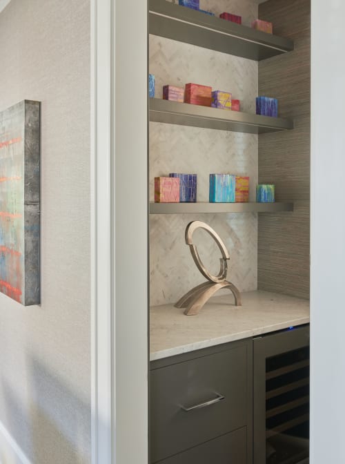 Steel Sculpture | Sculptures by Rob Lorenson | Private Residence Westport, CT in Westport