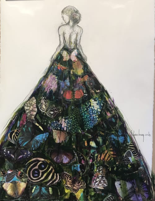 "Emperor" | Mixed Media by Bonnie Beauchamp Cooke