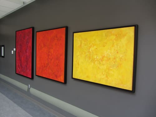 Chakra Healing Series | Paintings by Candace Wilson Art Studio | Peterborough Regional Health Centre in Peterborough